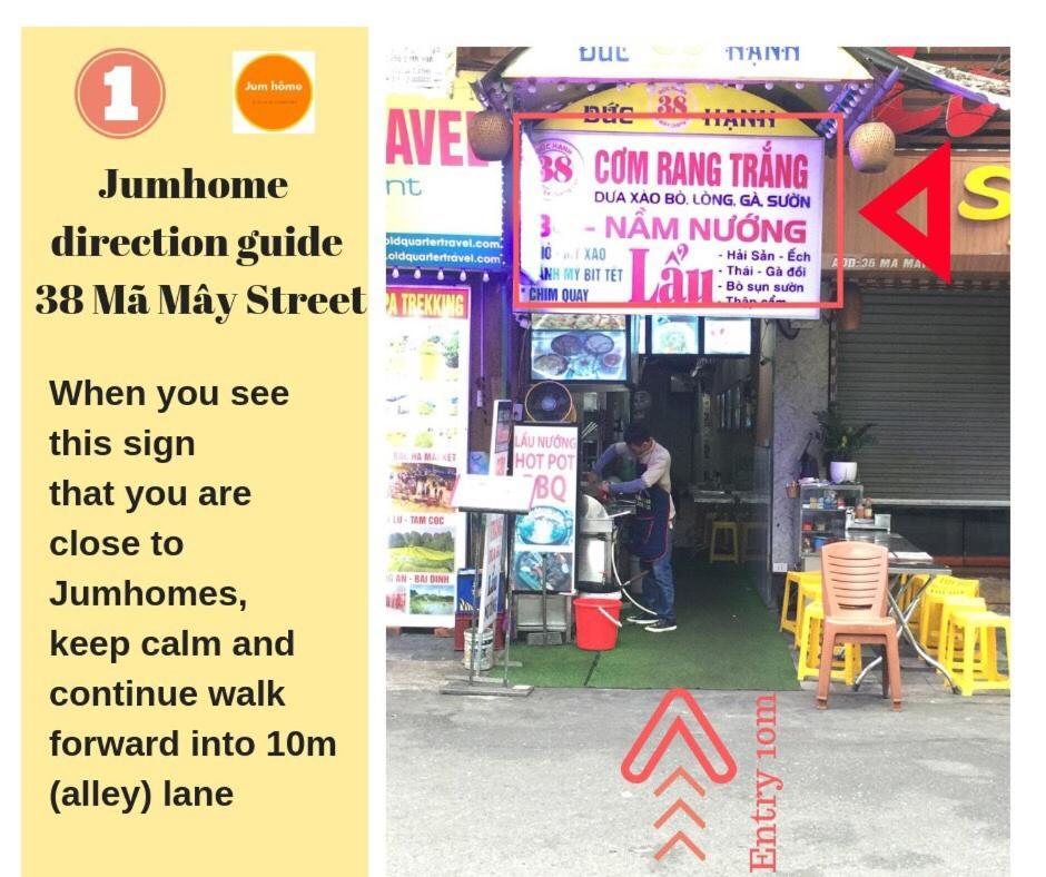 Jum Home Hanoi Old Quarter Food Center Kültér fotó